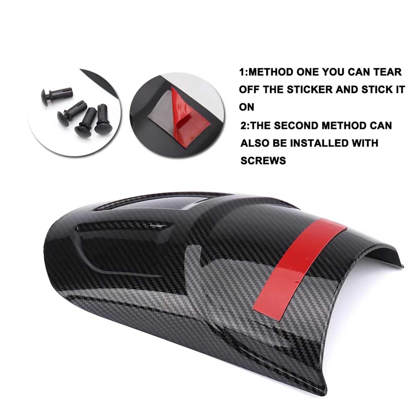 Per Kawasaki Per VERSYS 650 2010-2024 Per Versys1000 2012-2023 Moto Parafango Anteriore Splash Guard Copertura In Fibra Di Carbonio ABS