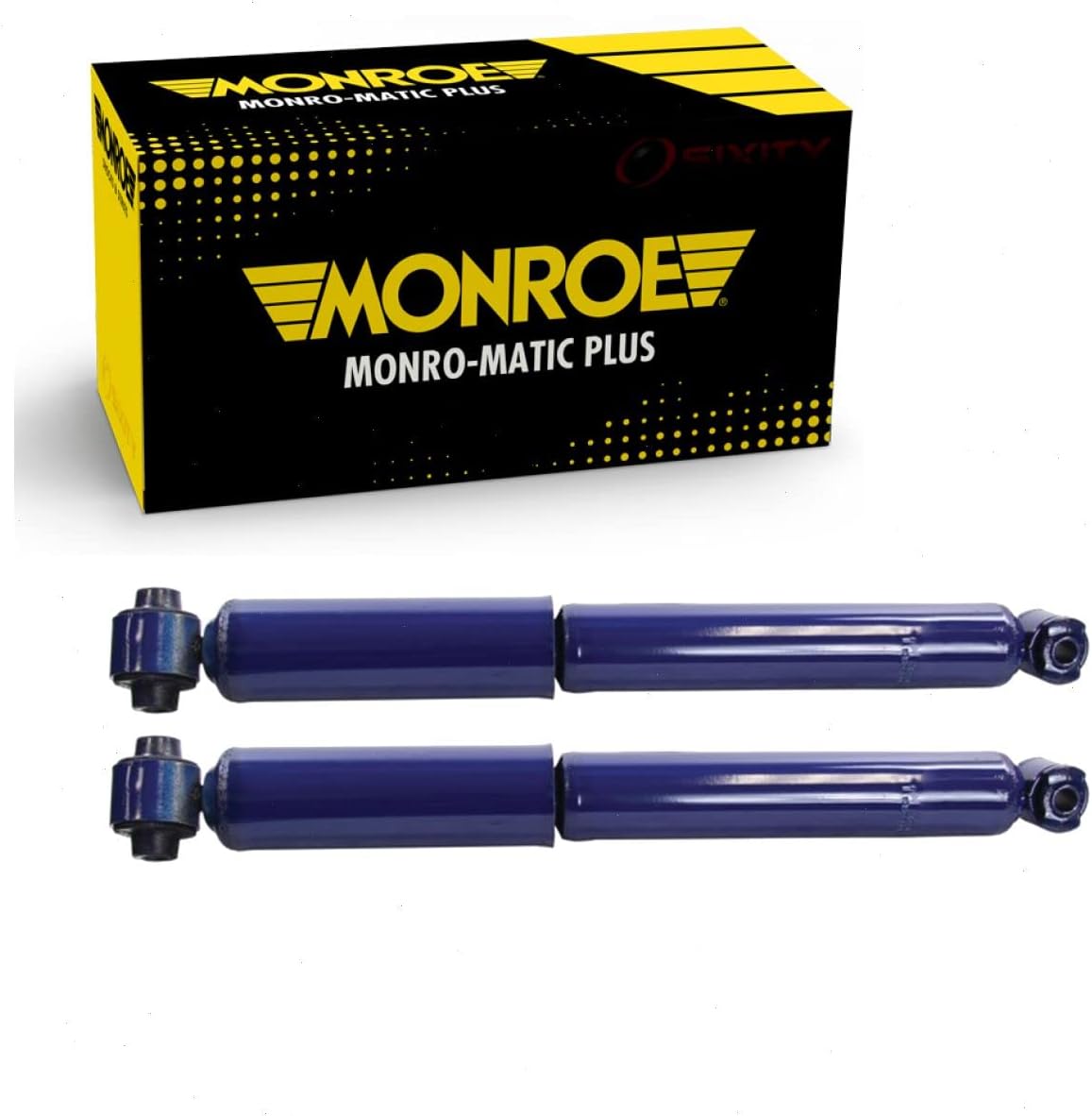2 pc Rear Shock Absorbers compatible with Chrysler PT Cruiser 2001-2010