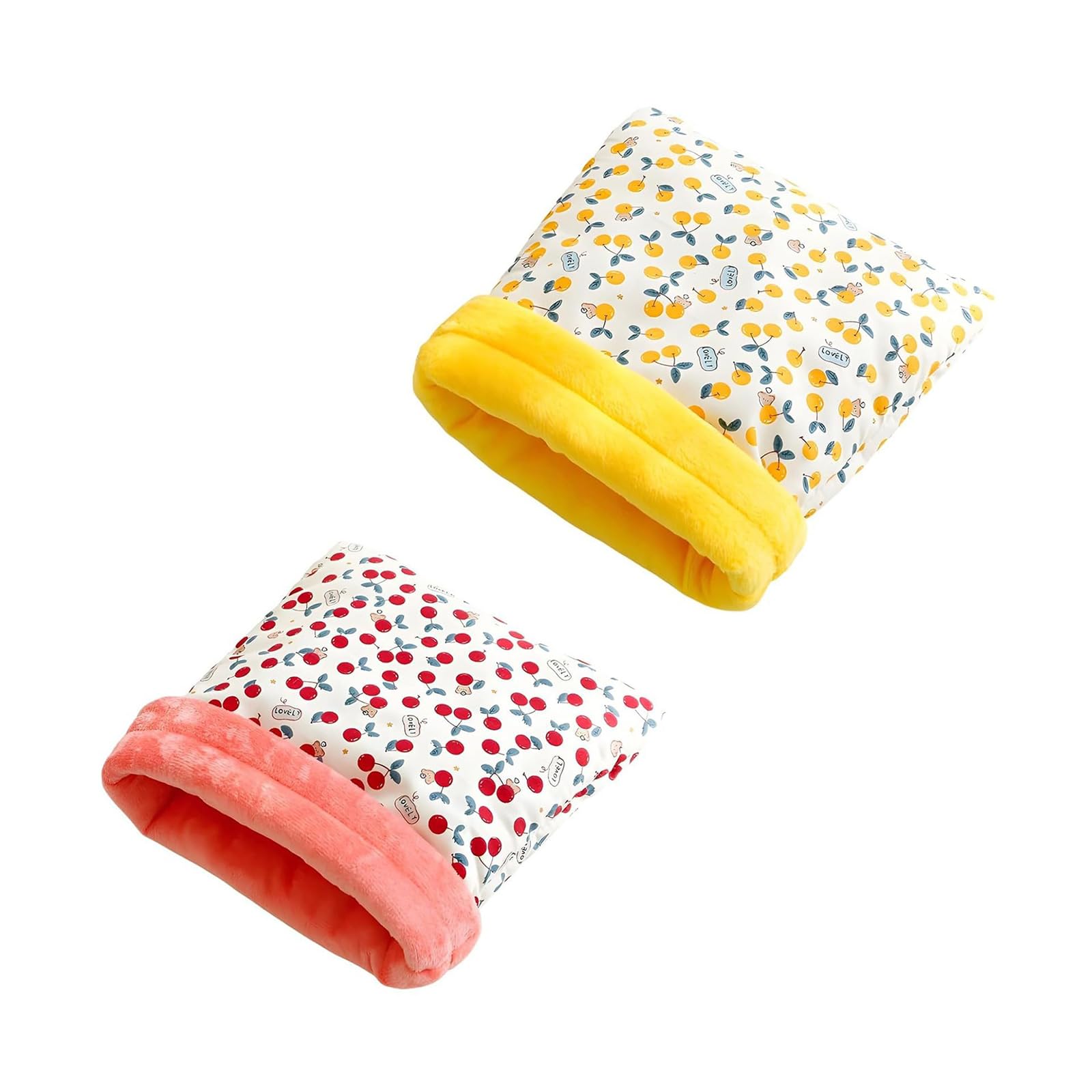 LUCKGONI Hamster Pocket Shelter Pocket Rabbits Toy Soft Corduroy Bed House for Hamster Gerbils Bed