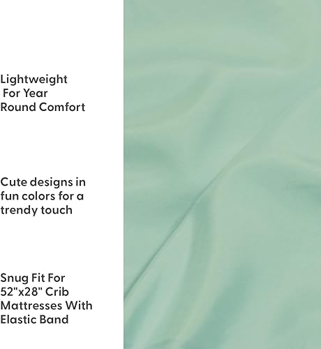 Miniatura 9 de The Peanutshell Grey Moon  Stars - Juego de sábanas bajeras unisex para cuna paquete de 4 unidades estampado celestial gris y blanco