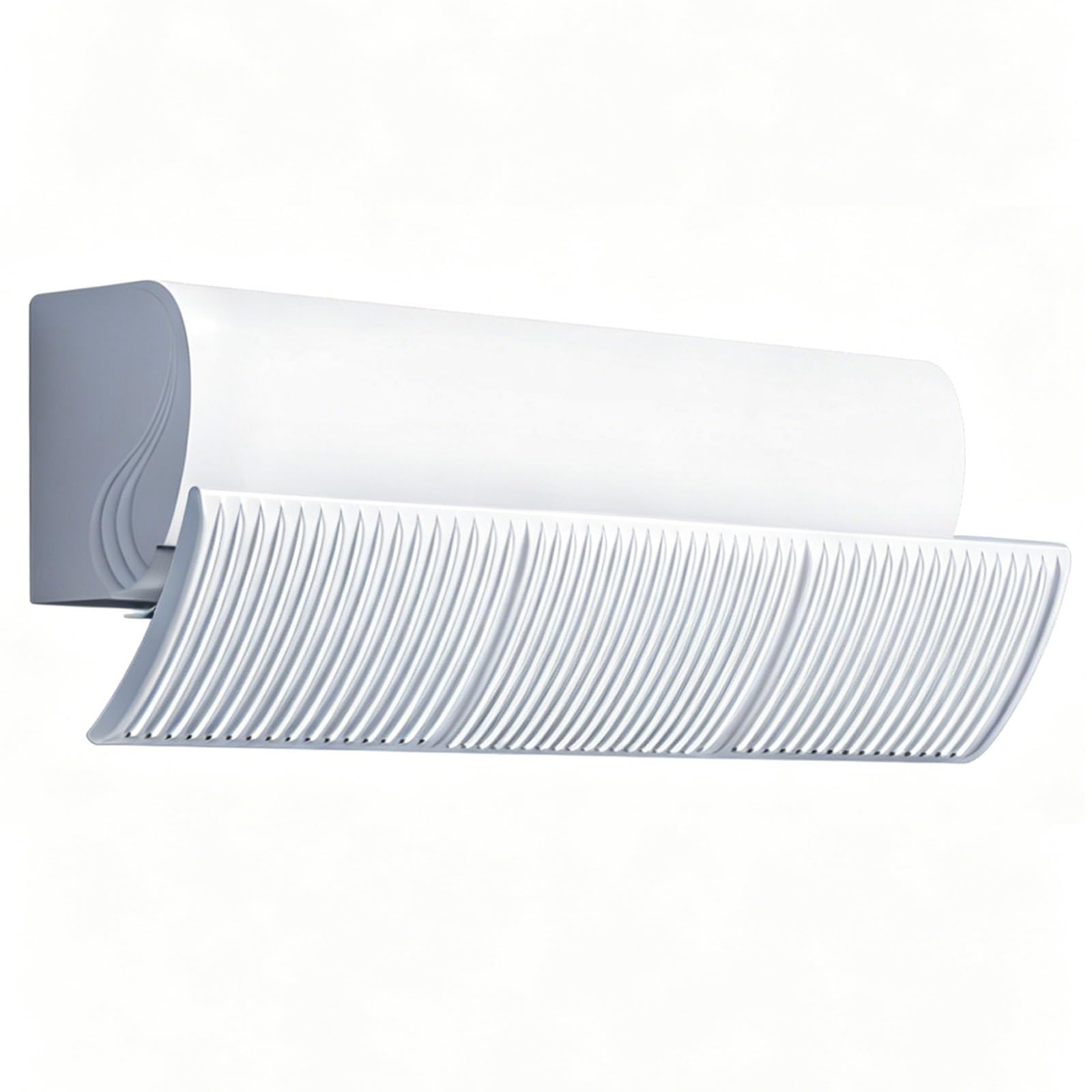 Air Conditioner Air Deflector Split Unit Baffle Shield Adjustable AC Vent Deflector Diverter for Wall-Mounted