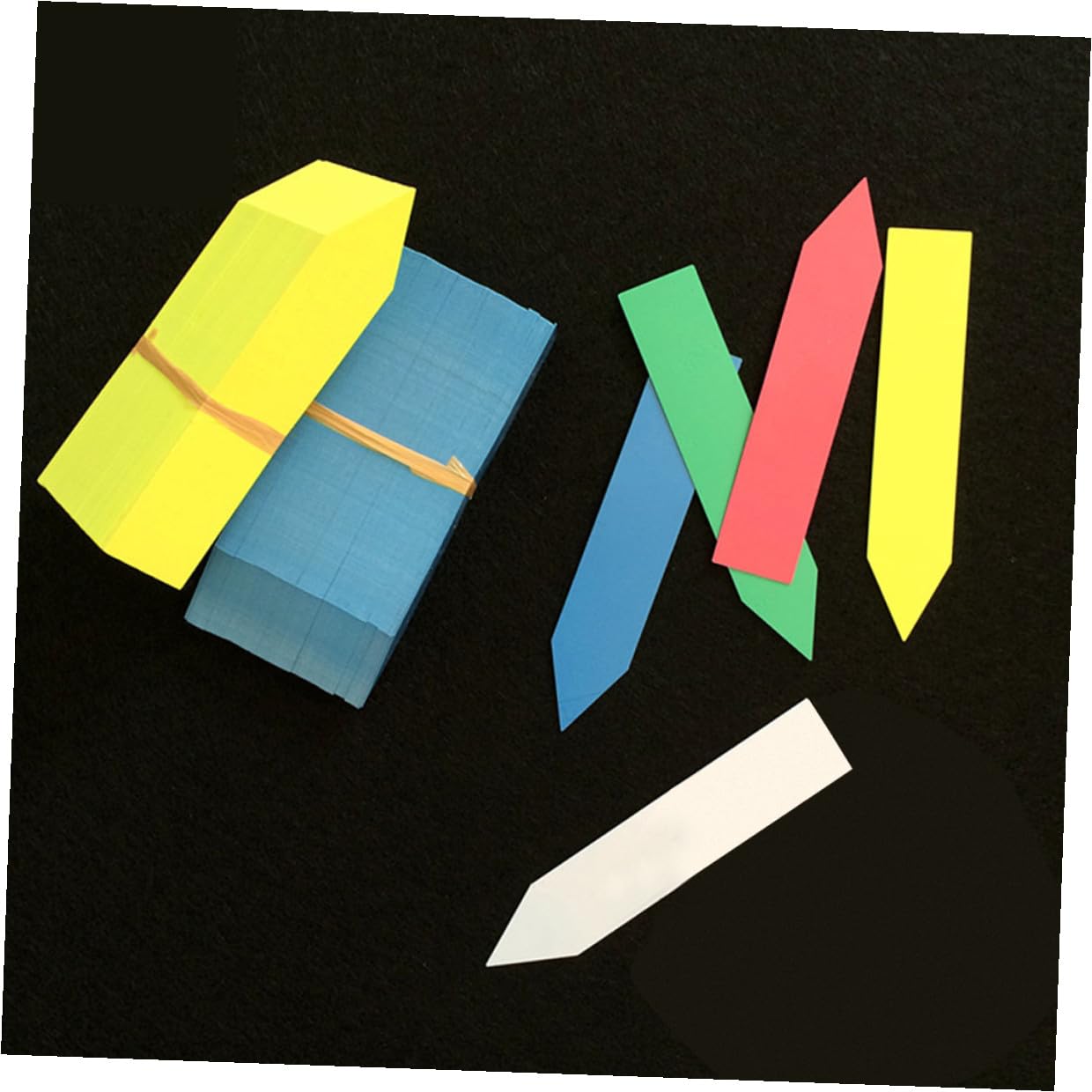 SUPVOX 1000 pièces Étiquettes Plastique Jardin Imperméables Piquets Marqueurs Plantes pour Poterie et Pépinière Résistantes pour Tuteurs et Bordures de Jardin
