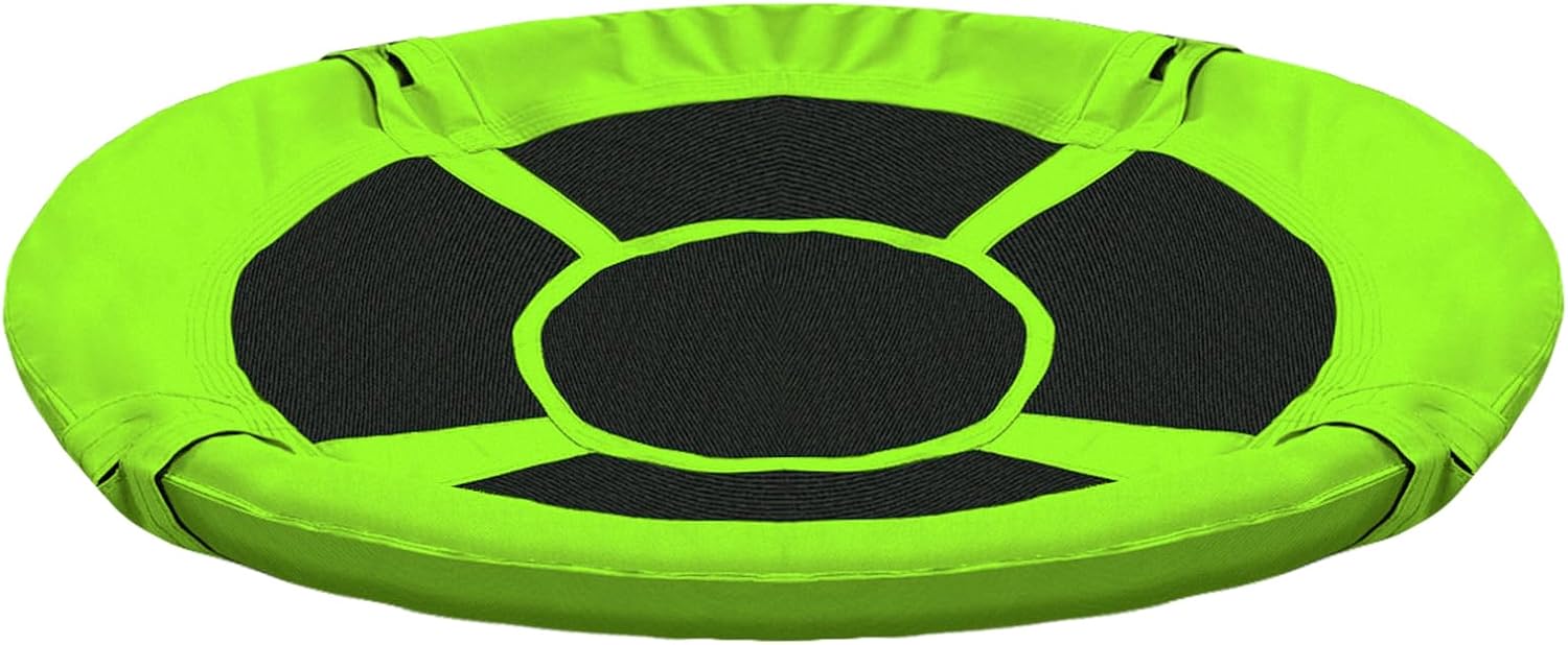 Interchangeable 40" Tea Tree Swing Fabric Replacement Cover for Saucer Swing (Green)