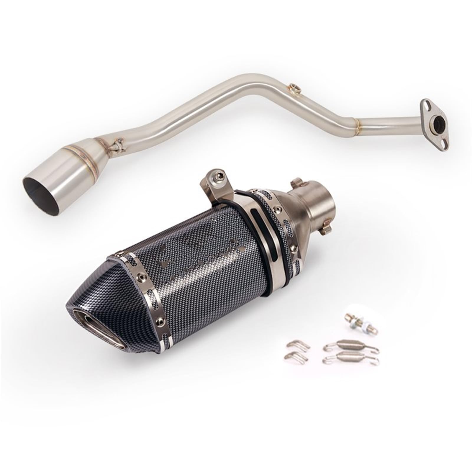 排気系 オートバイ耐久性装飾アクセサリー排気中間セクションリンク