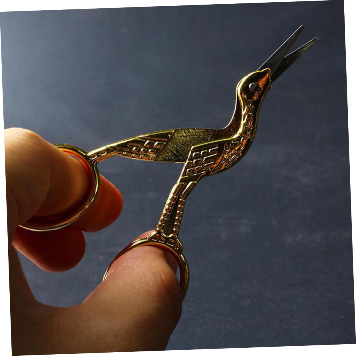 12 Pz Forbici scissors spalliera mini filo Accessori da cucito clipper oro portatile uncinetto gru kit cesoie per filati cesoie da cucito Accessori per cucire Acciaio inossidabile
