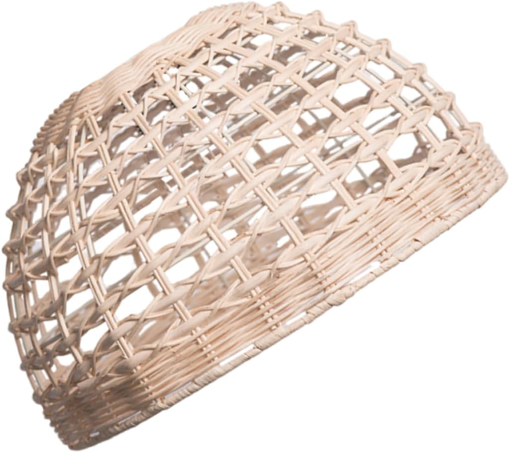 Mipcase Pendant Lampshade Replacement Retro Ceiling Lamp Shade Chandelier Shades Woven Design