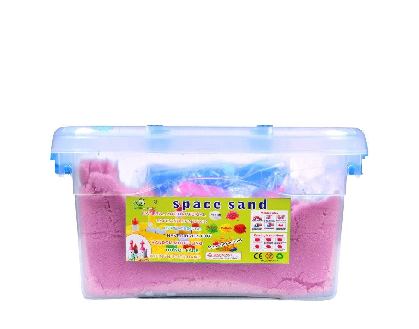 calldrishe Sand Activity Play Set Natural Kinetic Sand Kit for Kids Activity Toys, Craft Art Soft Sand Clay Toys for Kids, Boys & Girls with 10 Mold Toys - (1 Kg - 10 Mould Toys) (B0BD7V5B48) Amazon Price History, Amazon Price Tracker