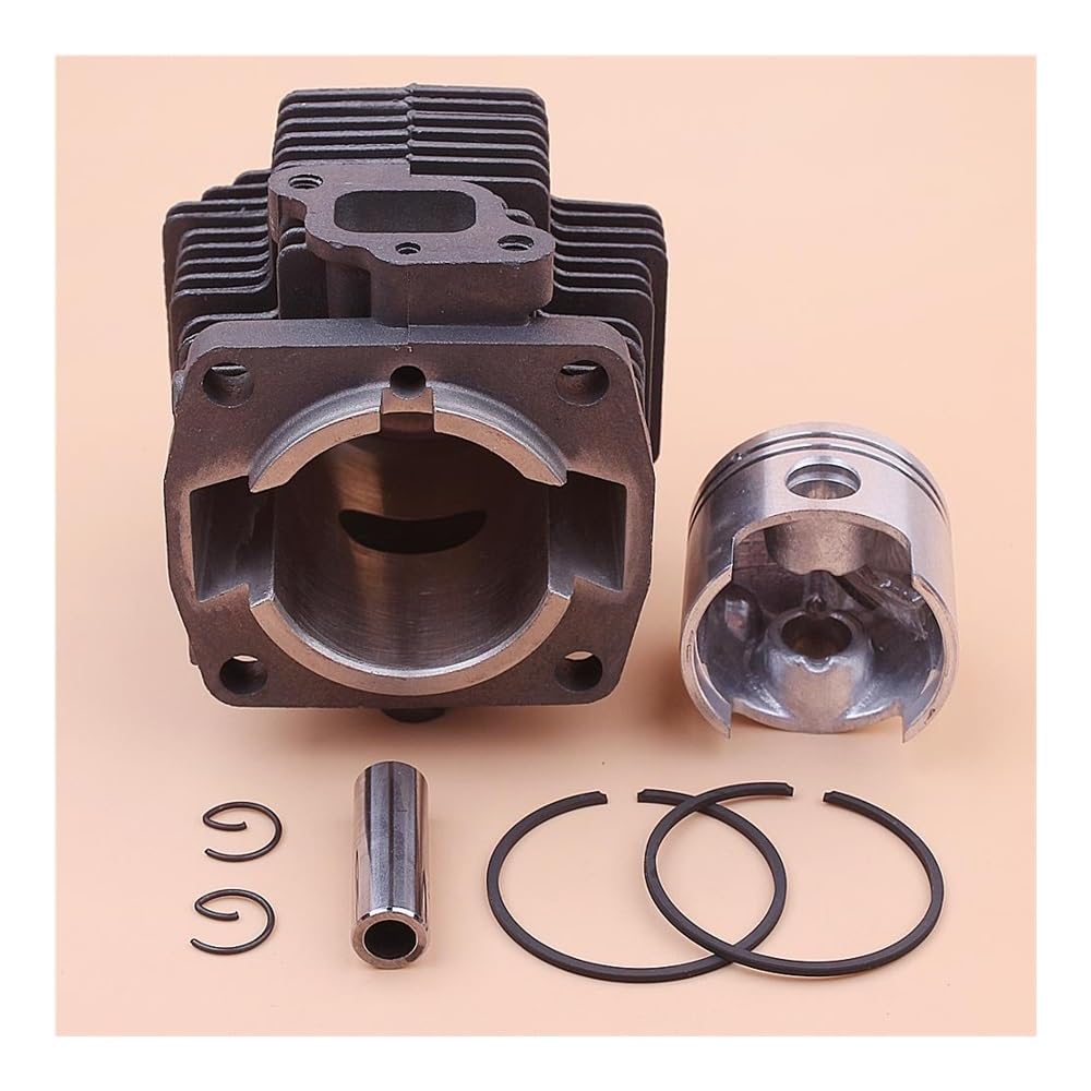 Kit de Anillo de retención de Pasador de pistón de Cilindro de 41,5 mm, Compatible con Motor de desbrozadora Kawasaki TH43, TH430 y KBH43A.
