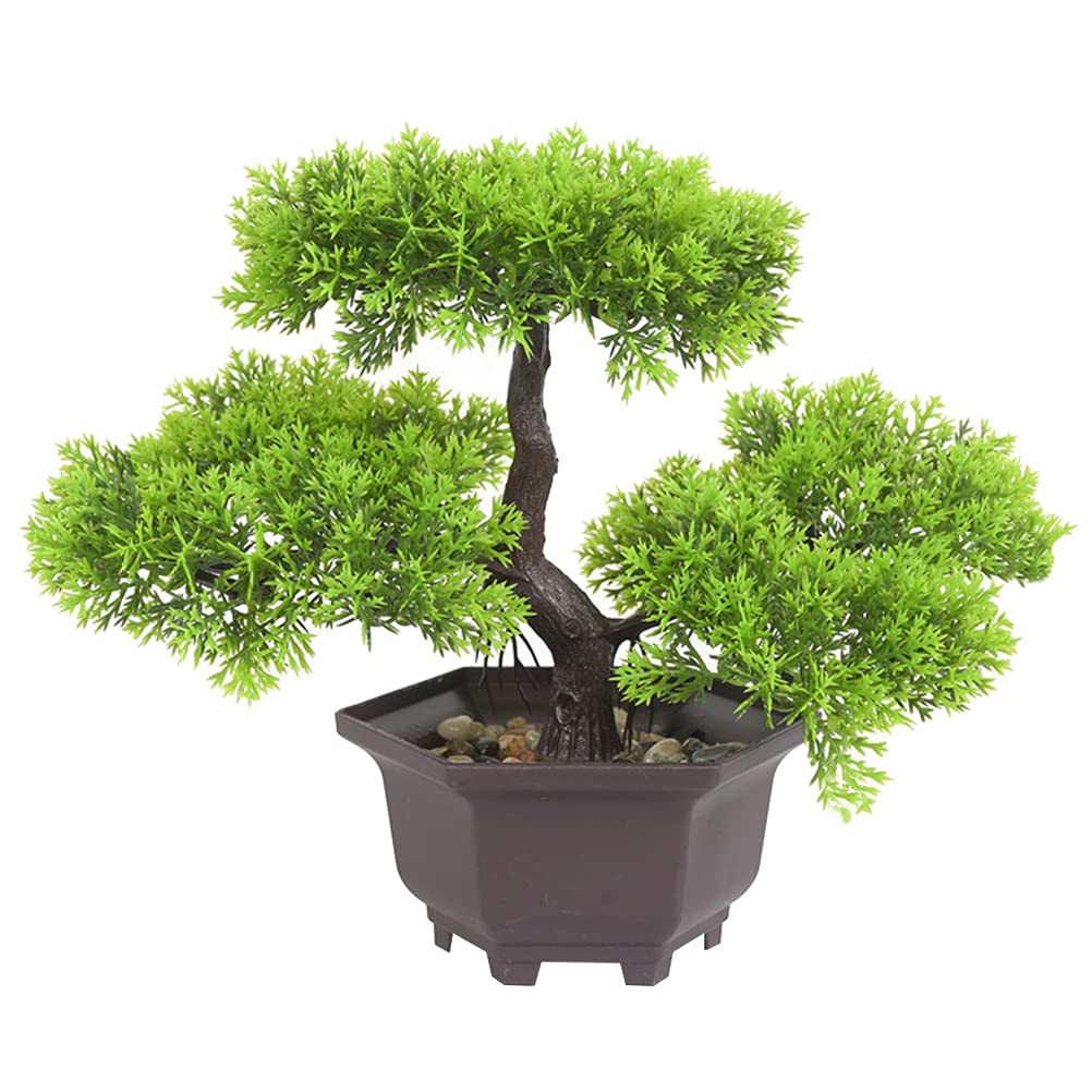 Buy FOMIYES 1 Set Creative Greenery Faux Bonsai Artificial Potted Plant