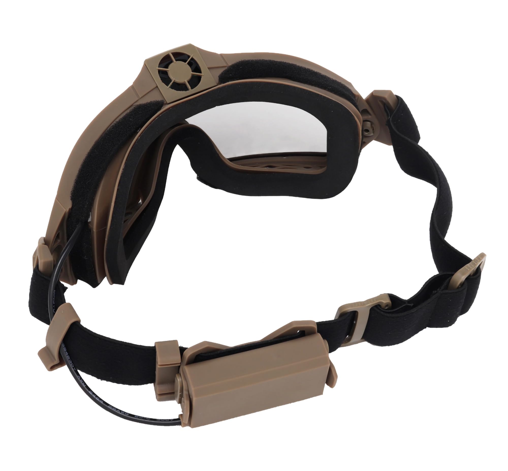 Fan Version Refroidisseur Tactique Airsoft Paintball Lunettes Régulateur Lunettes De Protection pour Snowboard Ski Chasse Tir Sport