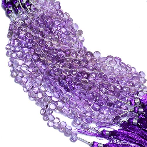 Améthyste rose perles de coeur de 8mm pour concevoir un cadeau d'anniversaire fait main