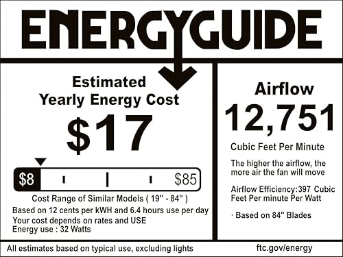 Miniatura 3 de TroposAir Titan II Ventilador de techo industrial grande de níquel cepillado de 72 pulgadas con motor de CC, aspas de aluminio extruido y luz LED