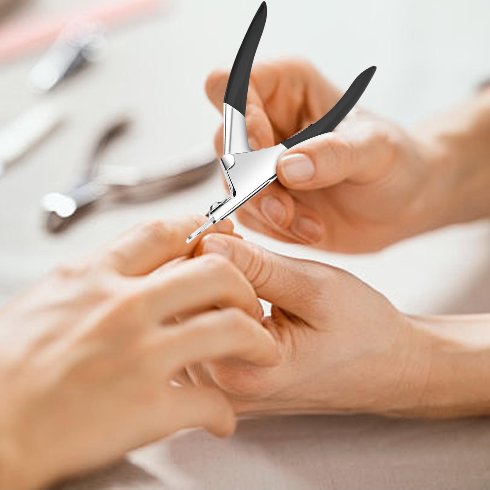 Taglierina unghie in acciaio inossidabile Clipper punta unghia U Tabelle acriliche Cutter Manicure Tool
