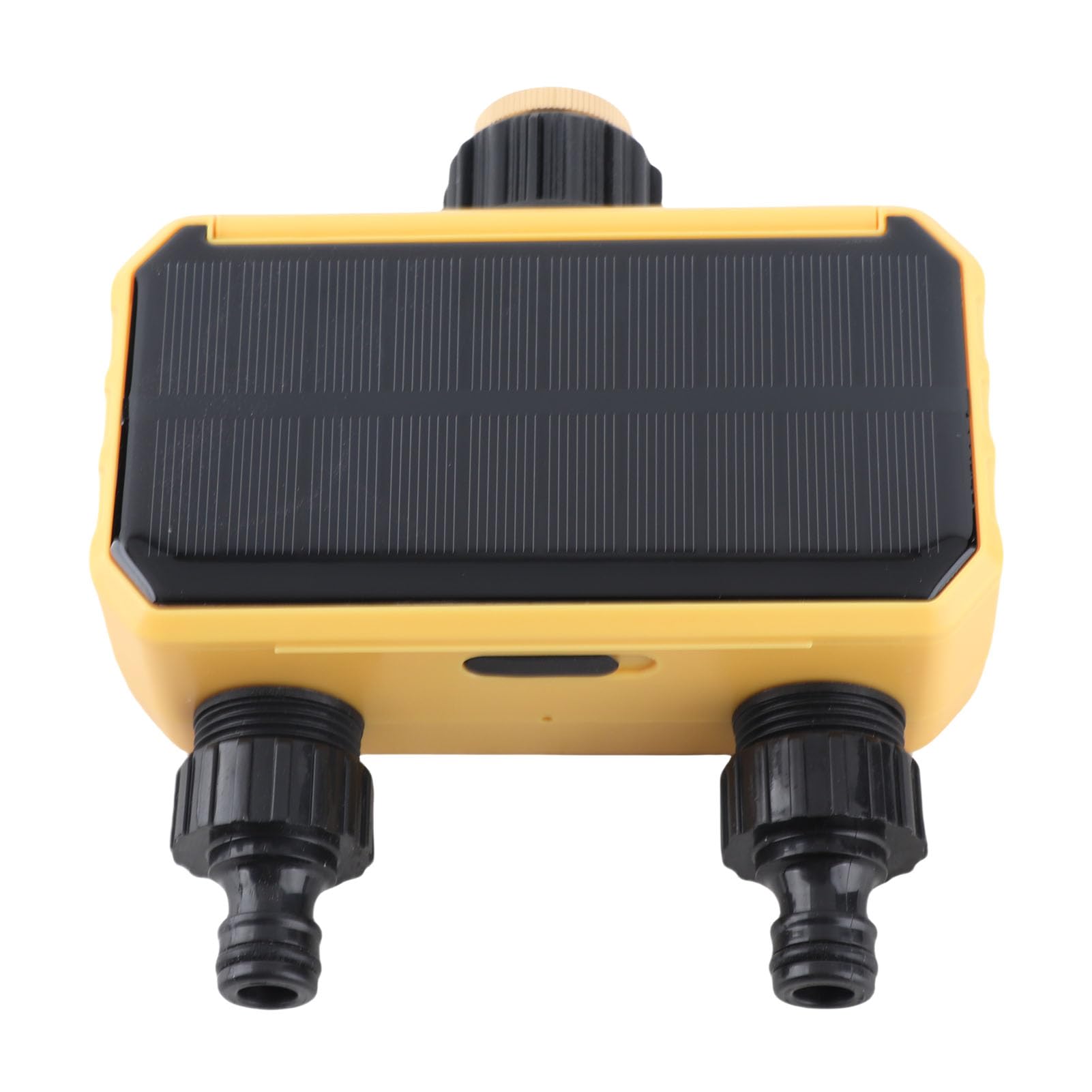 Domary Temporizador de Aspersor Solar, de Riego Automático Eficiente para Jardín, Cuidado Plantas, ABS, Adecuado para Patio, Balcón, Pared Verde del Hogar, Temporizador Agua