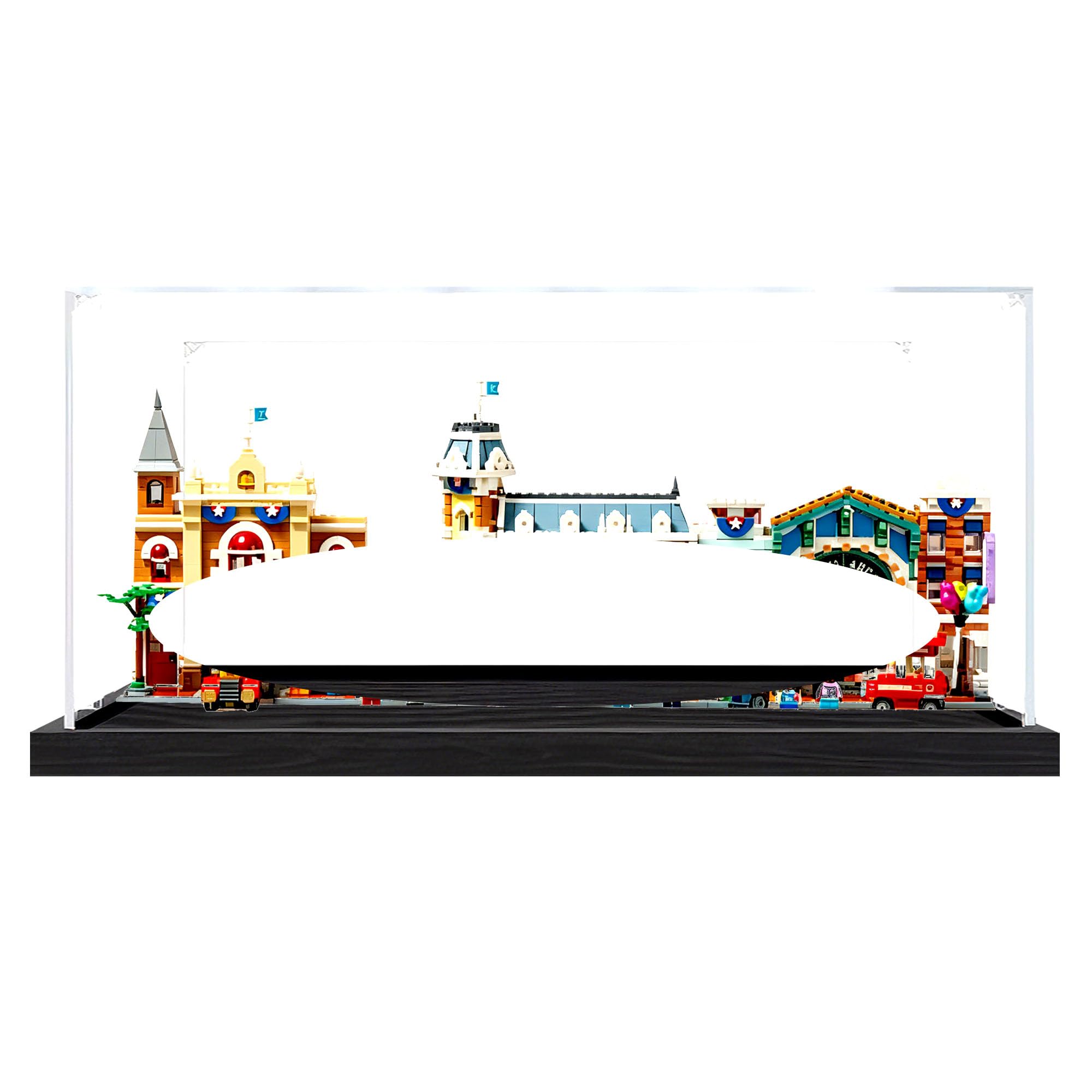 Clear Acrylic Showcase Box for Le-go 43302 Sets (Black 3mm)