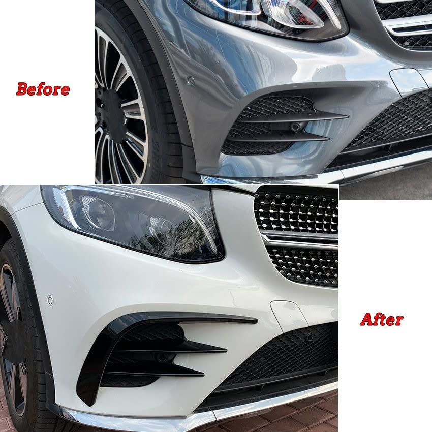 DONGDONG Protection De Pare-Chocs En Caoutchouc Pour Mercedes-Benz AMG