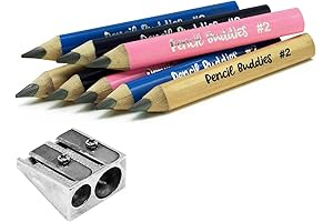 Best Jumbo Triangular Pencils for Growing Hands: Sharpened Pencils Made for Toddlers 2-4 years