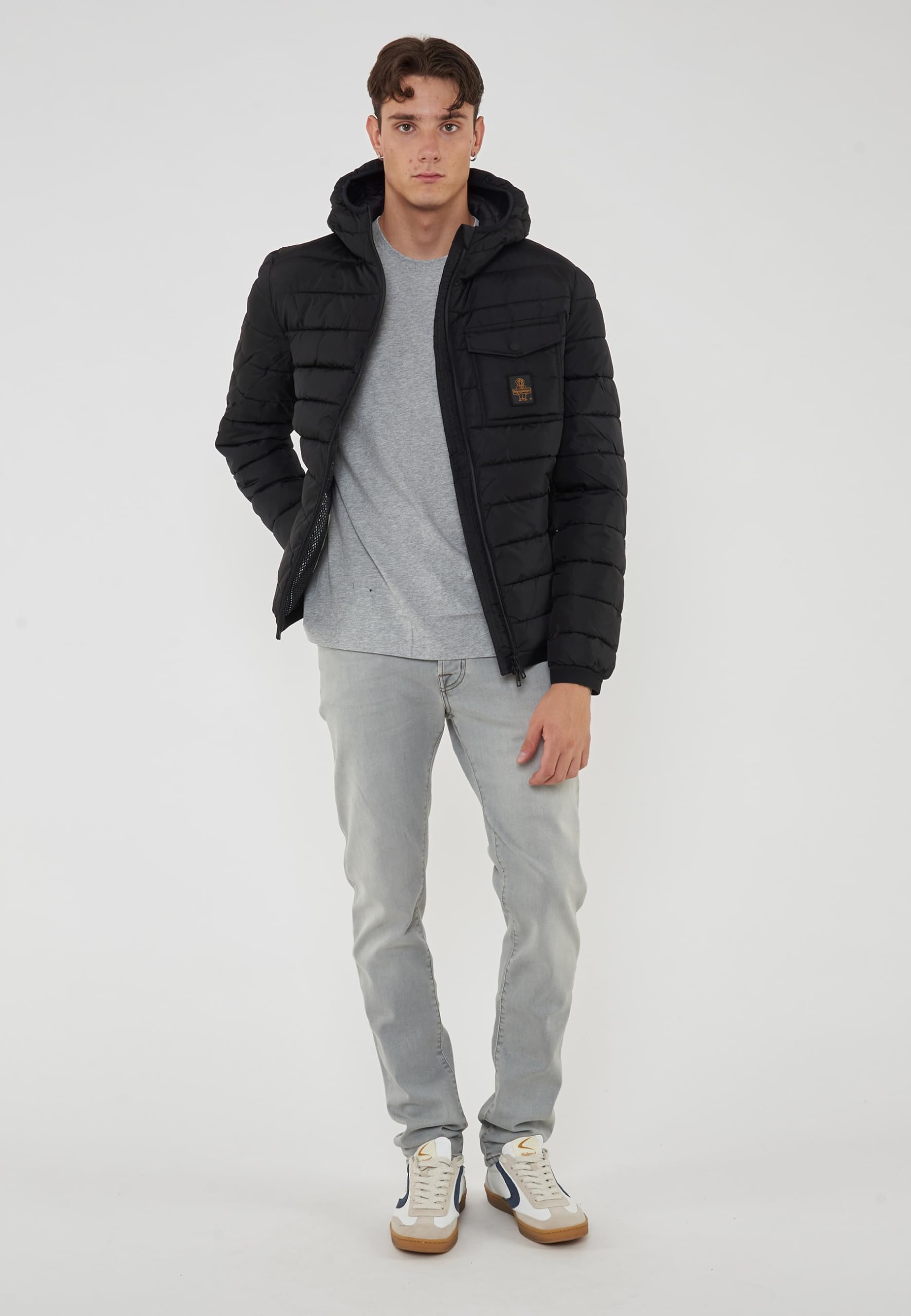 RefrigiWear Piumino Uomo Modello Josh Nero