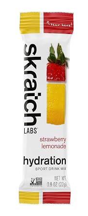 Skratch Labs Strawberry Lemonade Hydration Drink Mix, 0.8 OZ