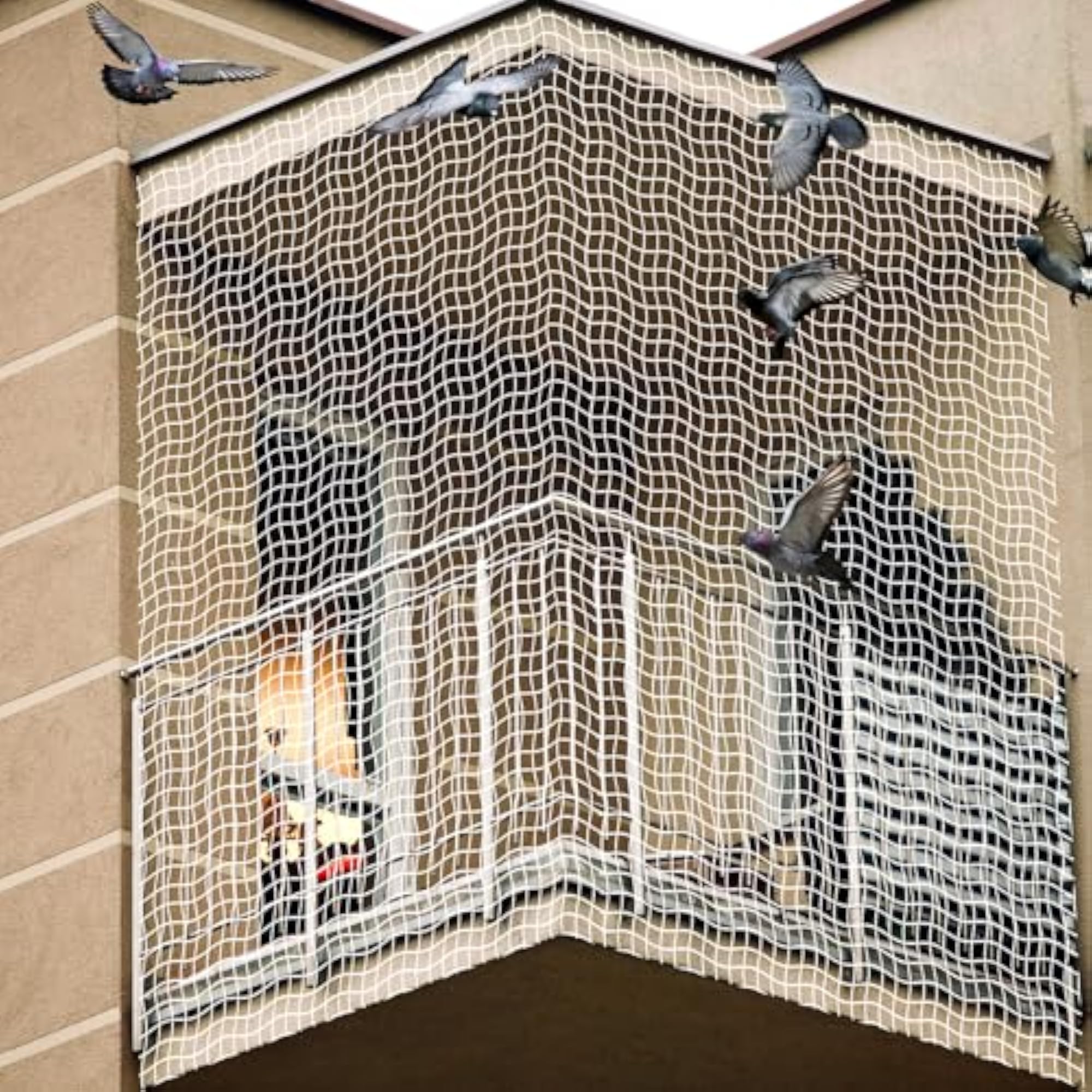 Nylon Bird Control Net for Balcony & Child Protection