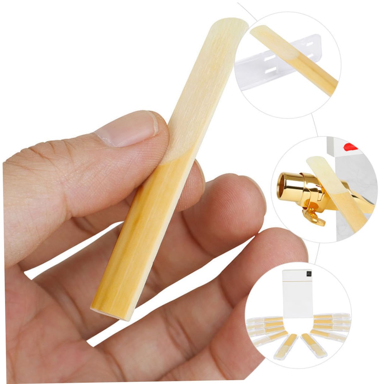 ibasenice 40 Pz Ancia Per Clarinetto Di Clarinetto Ance Per Professionale Parti Di Ance Per Accessorio Per Ad Alte Prestazioni Canne Tradizionali Canna
