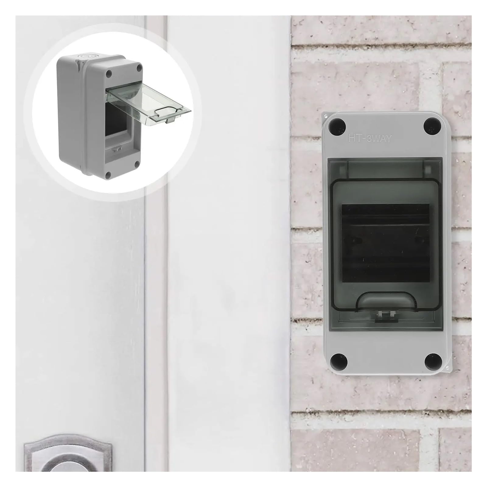 Scatola Elettrica, Interruttore Di Protezione Della Distribuzione, Custodia Impermeabile Protezione Adeguata