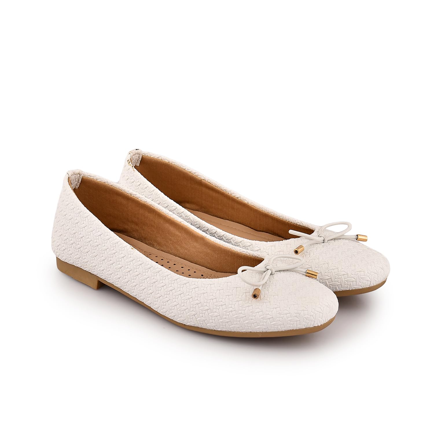 Womens Weave Design Ballet Flat-image-39