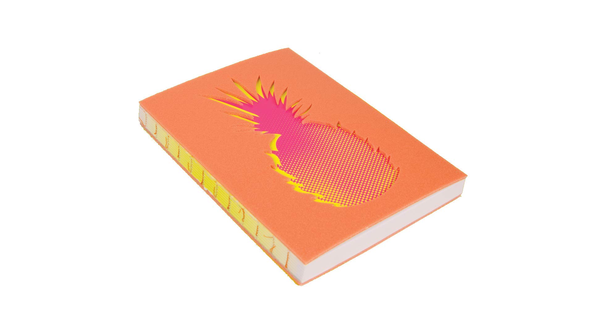 Happily Ever Paper - Tropical Notebooks | Soft Cover | Smyth Sewn Binding | Gradient Pages Notebook size 15 x 21 centimeters | Series of 6 notebooks | Page count 224 | Printing Offset (Pineapple)