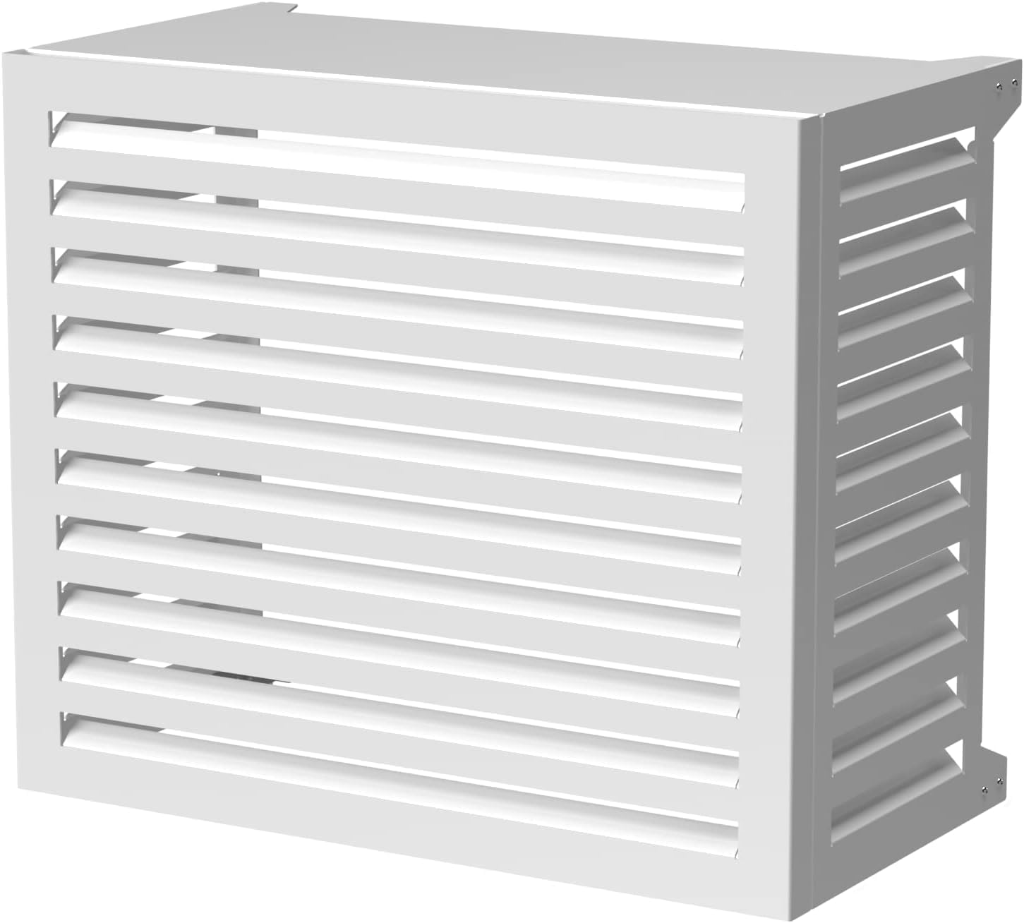 Copri Condizionatore esterno, Coperture per Condizionatore esterno, Cover di protezione Condizionatore, Copri Climatizzatore, EcoCover Blade, Bianco M, 92x81x56 cm