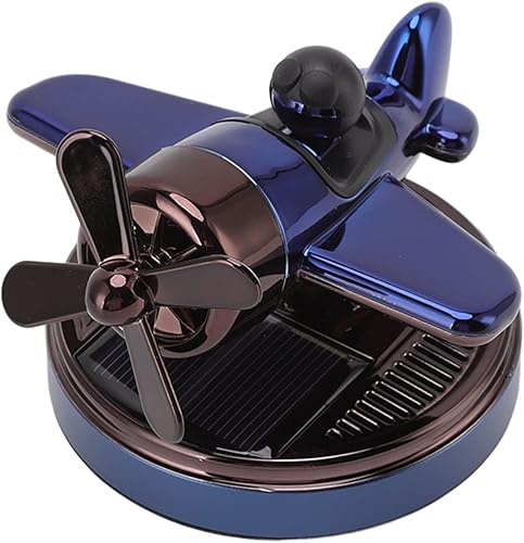 Miniatura 9 de GLOGLOW Ambientador para automóvil, con forma de helicóptero, difusor solar de aromaterapia para automóvil, difusor solar de avión, para decoración