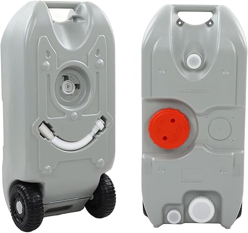 Miniatura 2 de Piezas de automóvil, tanque de agua Wheeler portátil RV HDPE tanque de agua 40L de gran capacidad ajuste universal