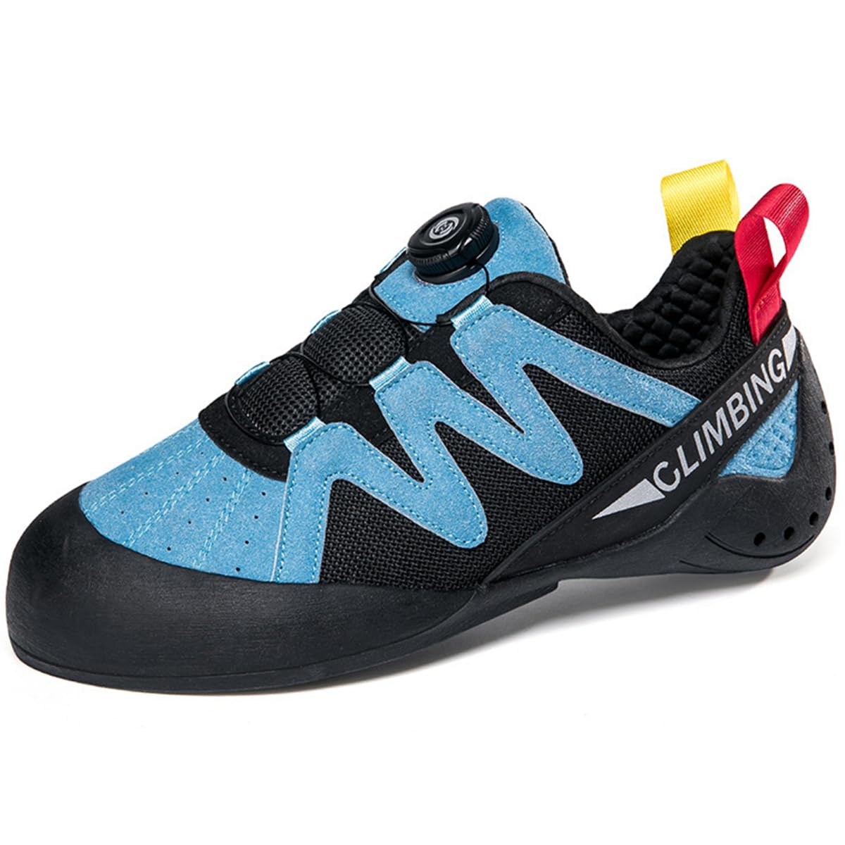Scarpe da Arrampicata da Uomo Antiscivolo Scarpette Boulder Indoor Adatta al Piede Adatto agli Scalatori Che Amano L'Arrampicata su Roccia