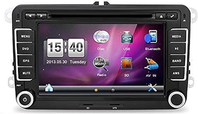 New 7" 2din Car DVD GPS Stereo Car Dvd GPS Player Navigation Window ce 6.0 for VW GOLF 4 GOLF 5 6 POLO PASSATCC JETTA TIGUAN TOURAN EOS SHARAN SCIROCCO T5 CADDY HD Free Camera
