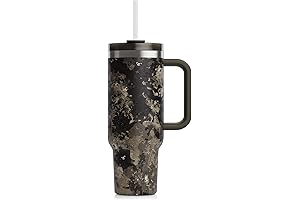 40 oz Camo Road Trip Tumbler: Unwavering Hydration in Green Garb