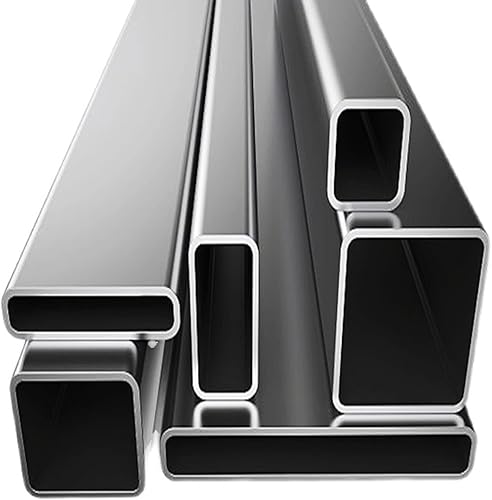 Miniatura 2 de Tubo cuadrado de acero inoxidable de 0.984 in x 0.984 in x 0.079 in x 94.488 in, 1 pulgada x 1 pulgada x 225 pulgadas x 94.49 pulgadas de largo,