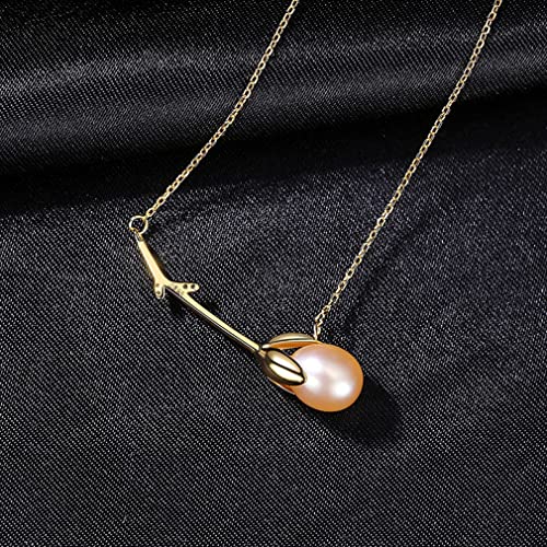 Pendentif en perle d'eau douce FLXHSA pour sublimer un décolleté sans irritation
