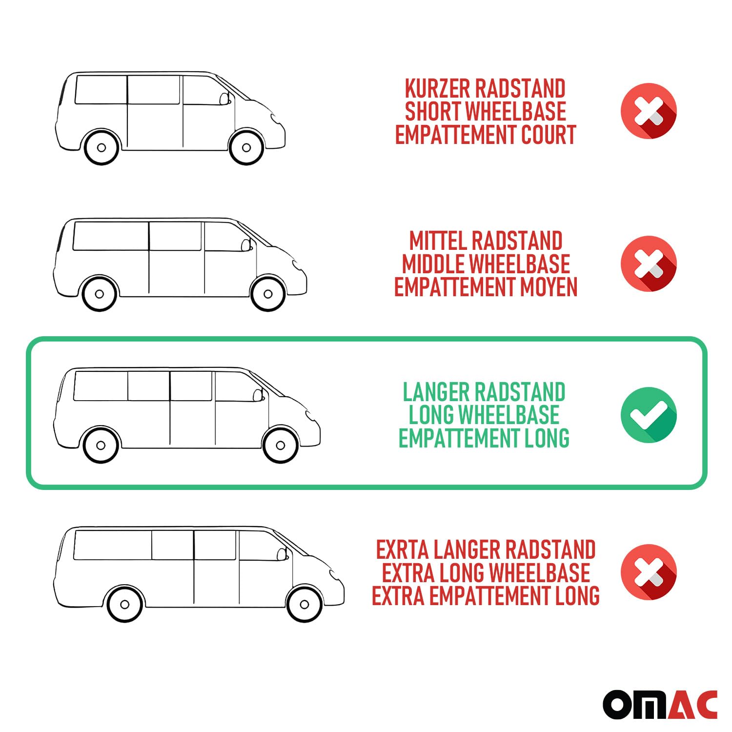 OMAC Tappeti Specchietti Cromati Per Opel Vivaro III (2014-2019) | Coperchi Decorativi In ABS | 2 Pezzi - 2