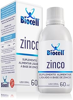 Zinco Biocell - Suplemento Alimentar Líquido Sublingual