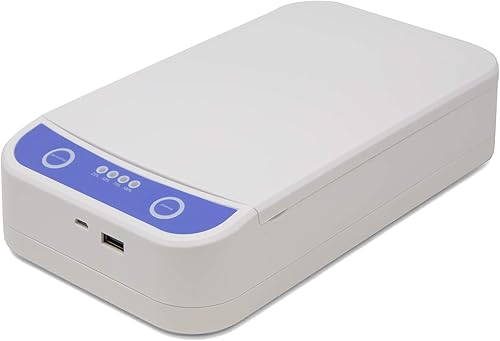 Mundi Funda protectora personal UVC Light Phone Cleaner, blanco, talla única, Blanco