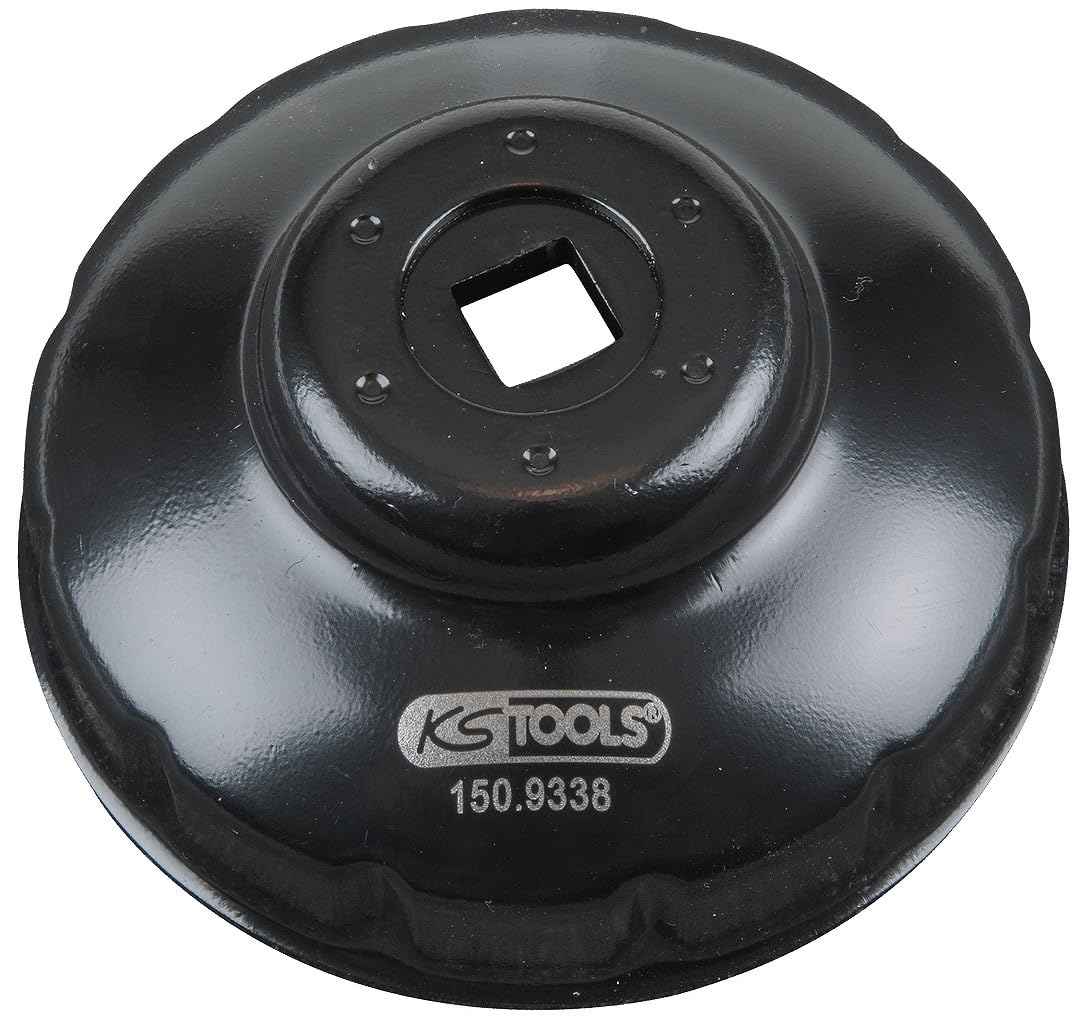 KS Tools 3/8" Chiave p.filtro olio a tazza 76 mm