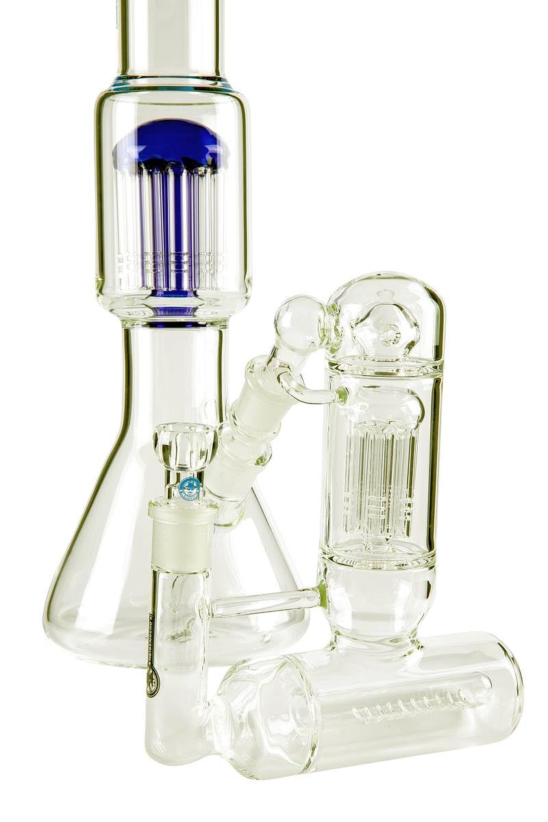 Heisenberg Vorkühler Mit Showerhead-Perc – 14,5 Mm Schliff Für Bongs & Wasserpfeifen