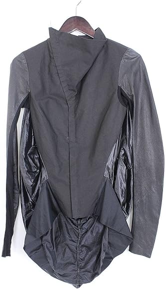 Rick Owens ラムレザー ハイネック ライダースジャケット 40 グレー Rick Owens - Rick Owens / リックオウエンス | OLMAR and MIRTA