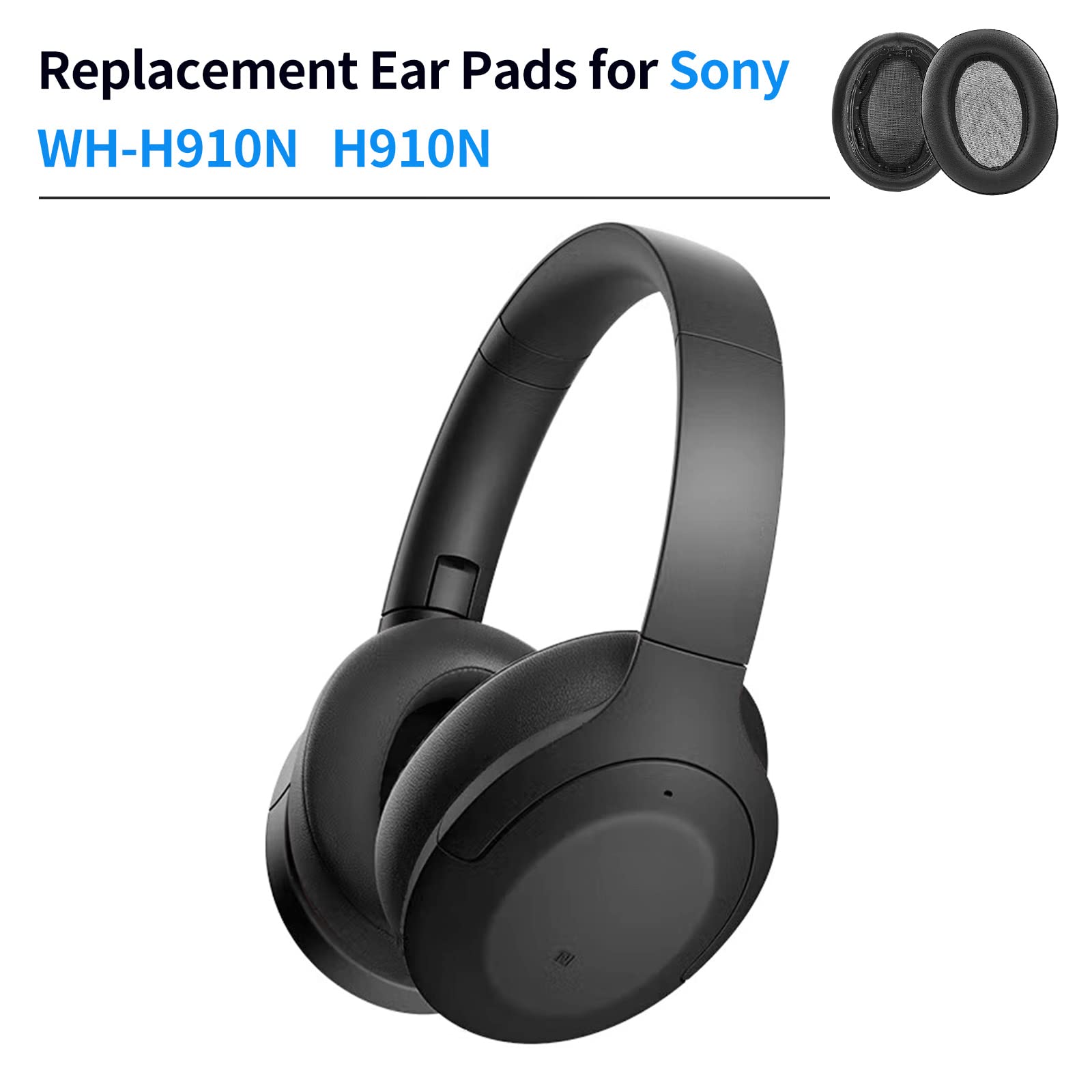 WH-XB910N Cuscinetti auricolari di ricambio XB910 per Sony WH-XB910N Cuscinetti auricolari di ricambio XB910 per Sony