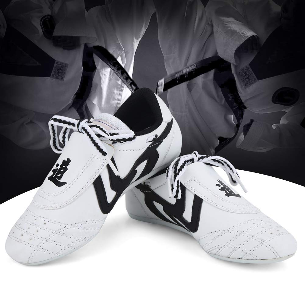 Scarpe Taekwondo, Leggerezza e Grip Ottimale Scarpe Kung Fu per Bambini e Adolescenti in Allenamento, Gare e Corsi di Arti Marziali