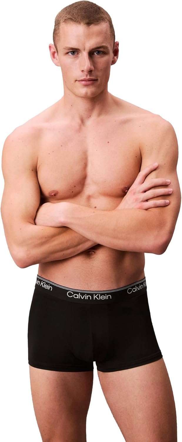 Calvin Klein mens Micro Stretch 5-pack Low Rise Trunk - Image 2