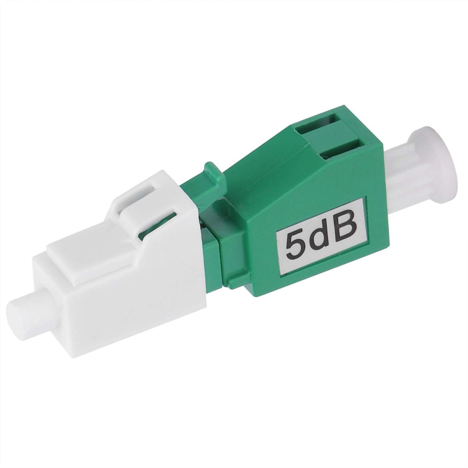 Fiber Optic Connector, Temperature Stability Practical Fiber Optic Adapter Wear Resistance LC/APC‑5DBLC Electrical Equipment Connector