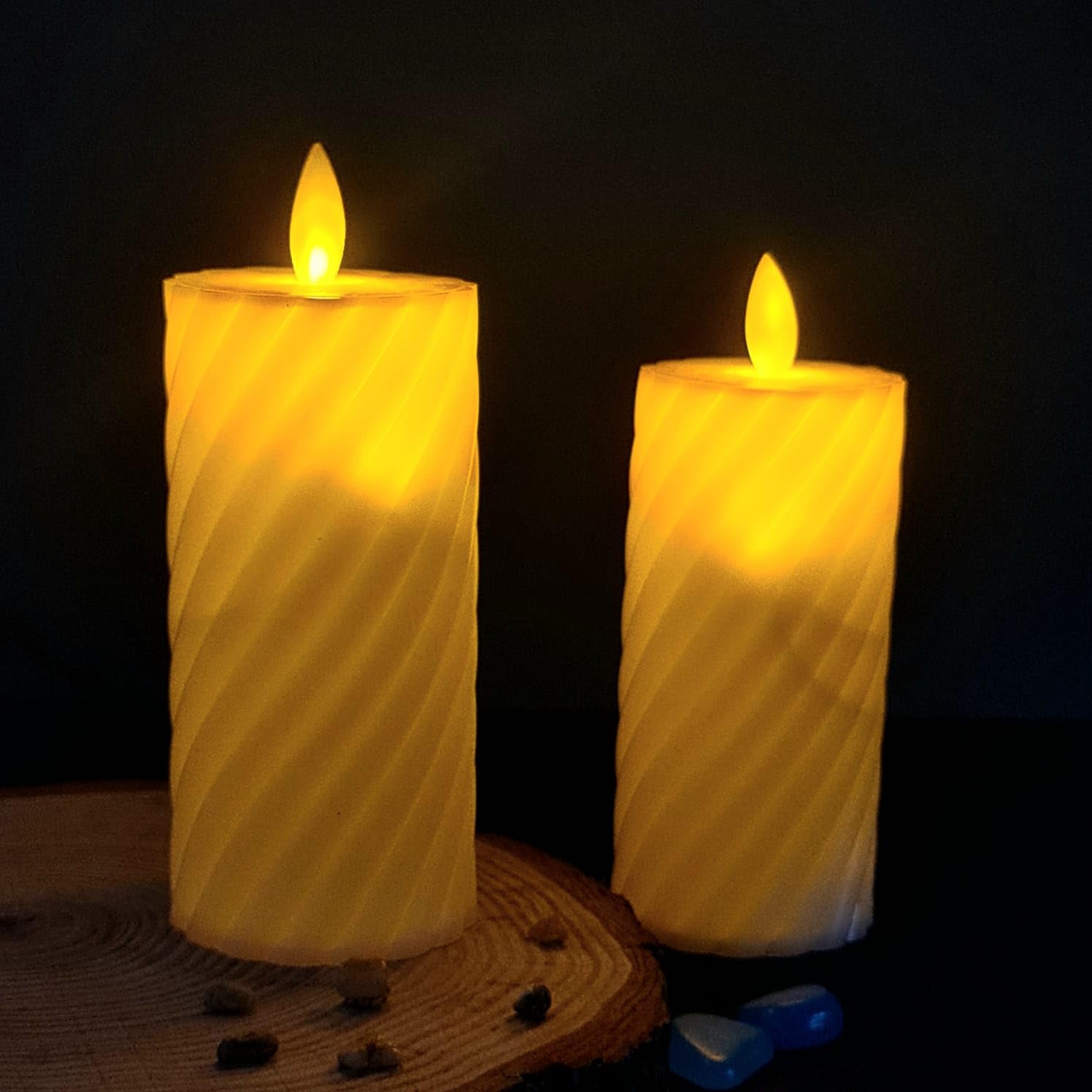 LED Tea Lights - Flameless Candles for Home Decor -8 LED Tea Lights - Flameless Candles for Home Decor -8