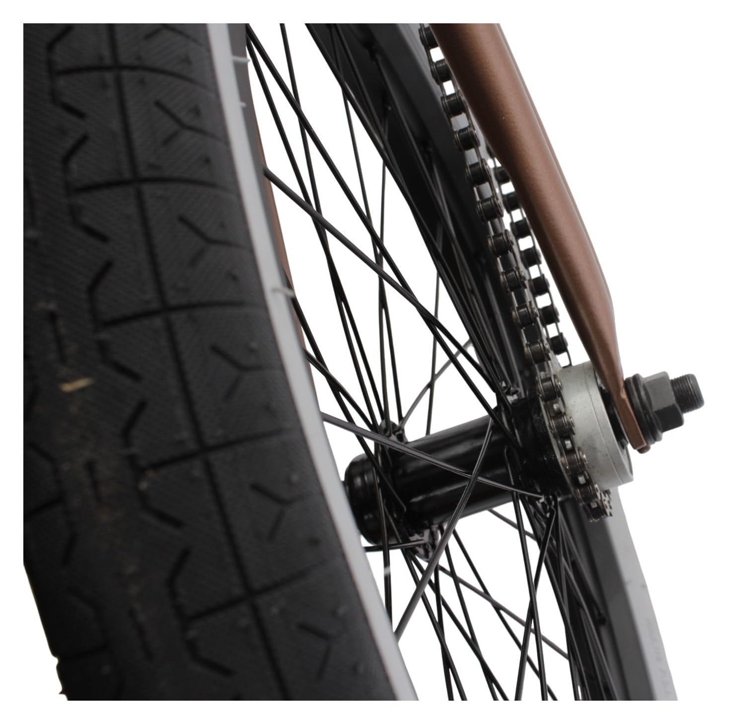 Bicicleta BMX KHE Switch de 20 pulgadas – 11,3 kg – Freestyle Flatland BMX para Street & Park – Tubo superior de 19" – 2025 – Bronce