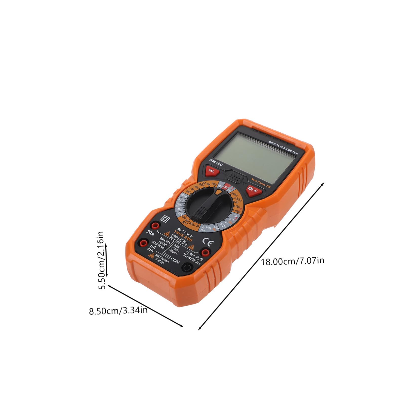 Intelligentes Digitales Multimeter mit Automatischer Bereichswahl