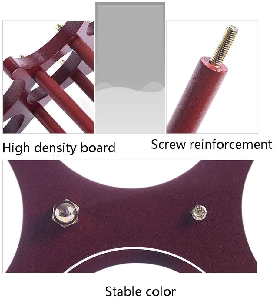 Soporte para botellas de vino RUVOO de madera para 6 botellas miniatura 4